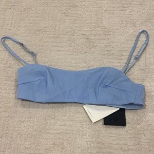 Zara Sky Blue Bralette brand new with tags Small